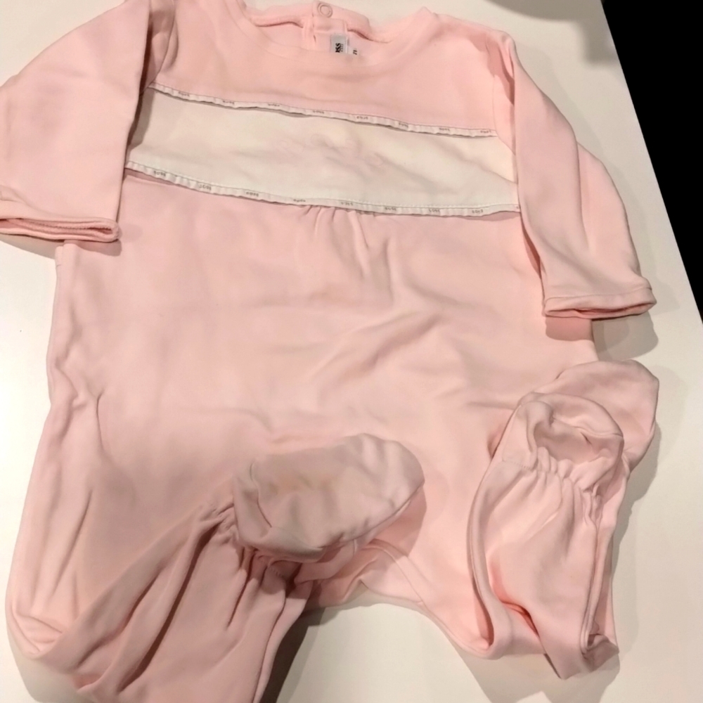 Baby girl footie, 9 month, Hugo Boss